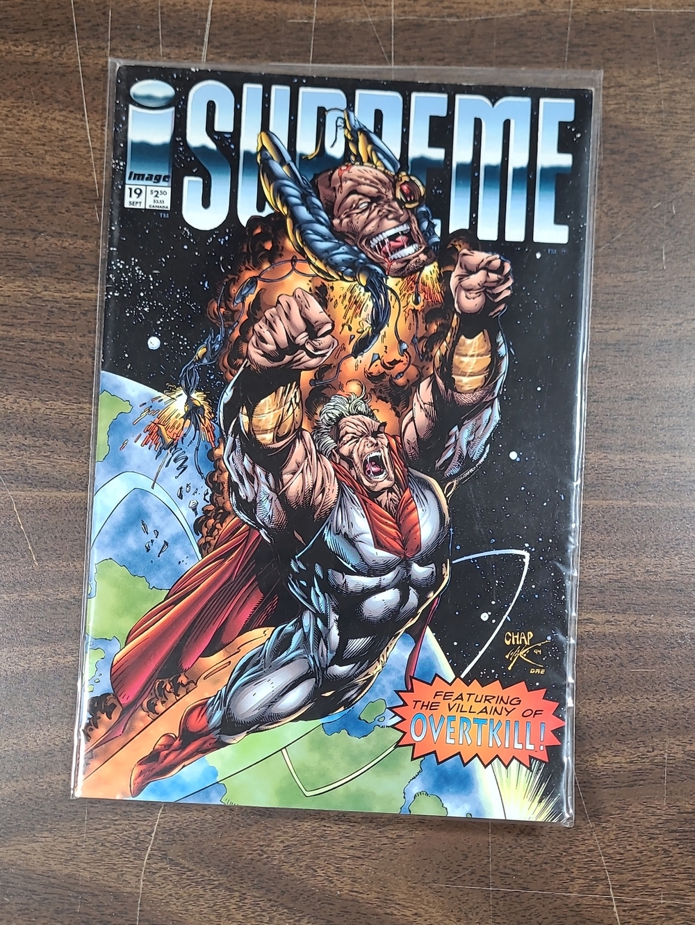Supreme #19 Comic Book - September 1994 Bagged